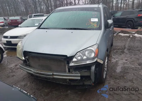 2007 Honda Odyssey Touring from USA, damaged, VIN 5FNRL38807B083807